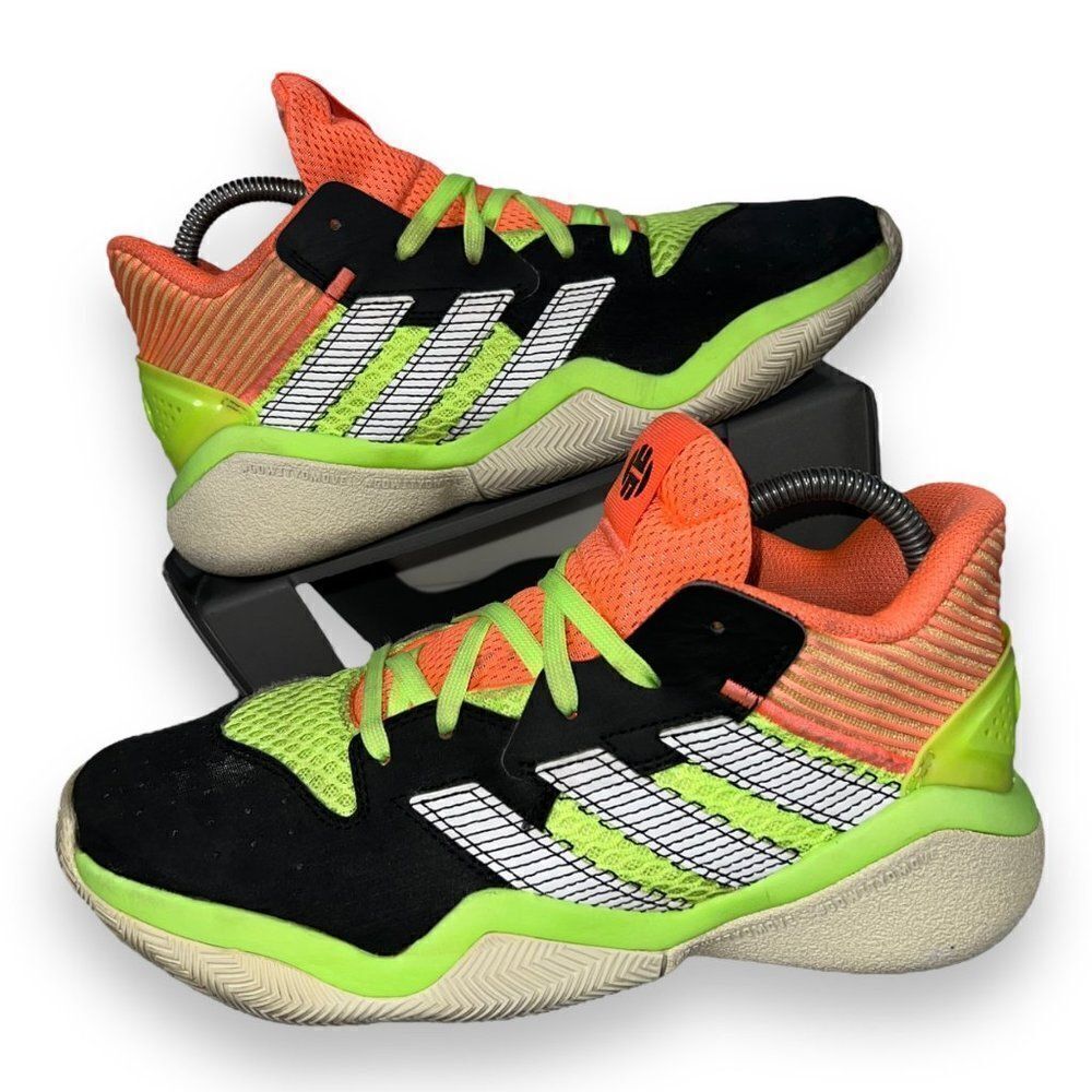 Adidas Harden Stepback J Basketball Shoes 'Signal Coral' (2019) EH2769 Youth 6.5